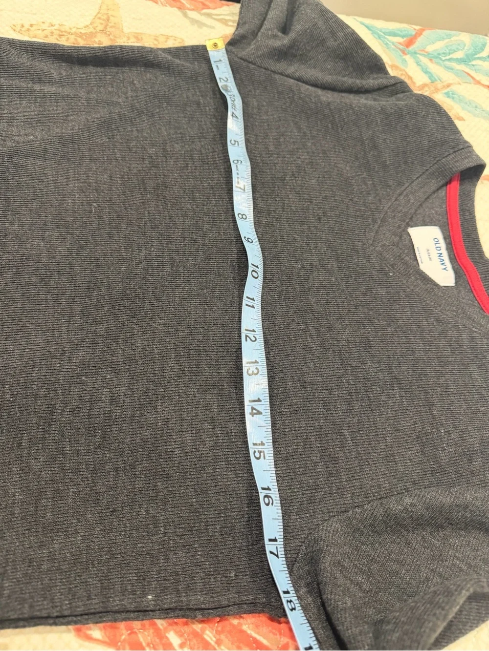 Old Navy Boys Charcoal V-Neck Sweater